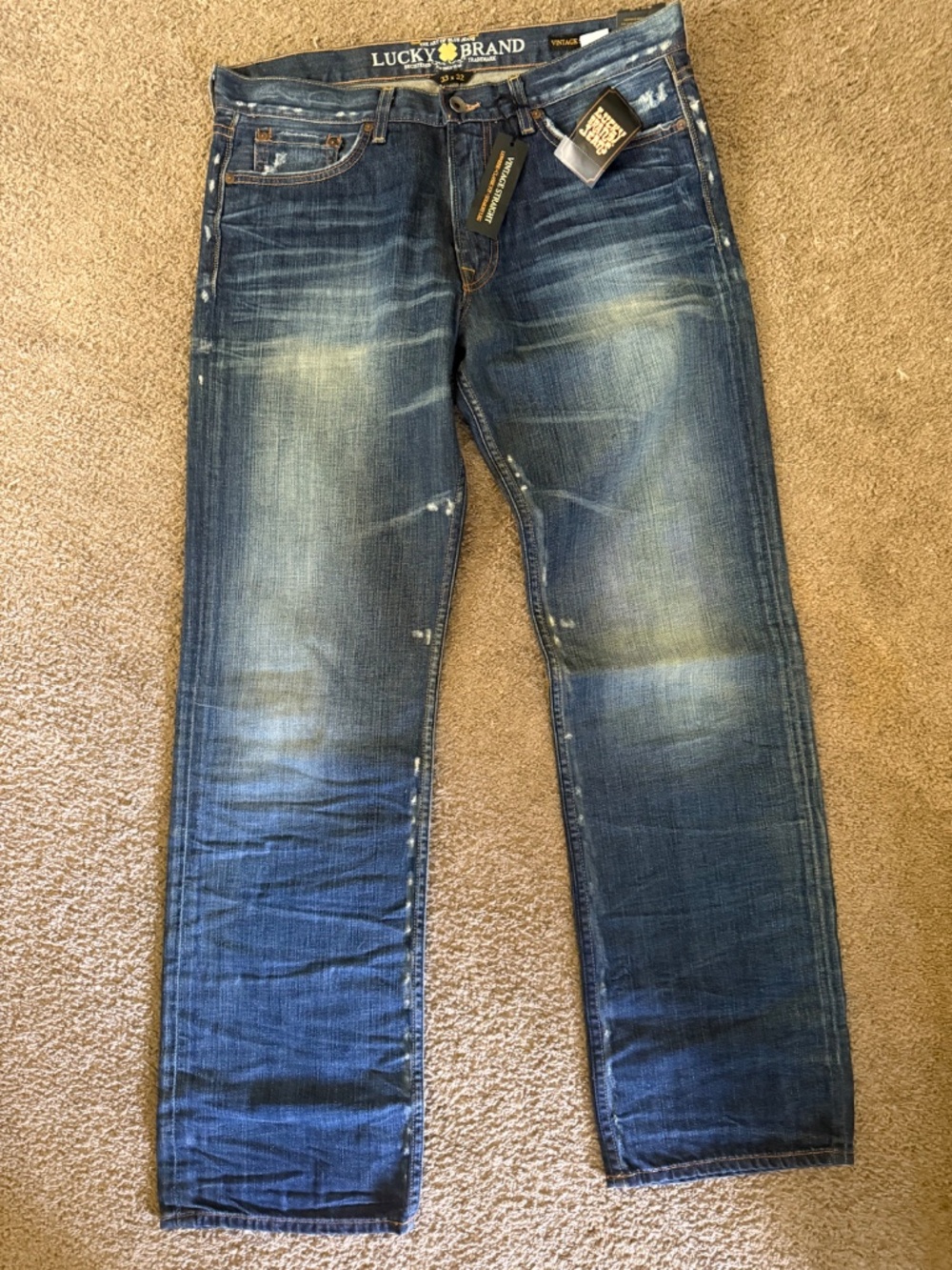 LUCKY BRAND VINTAGE STRAIGHT JEANS